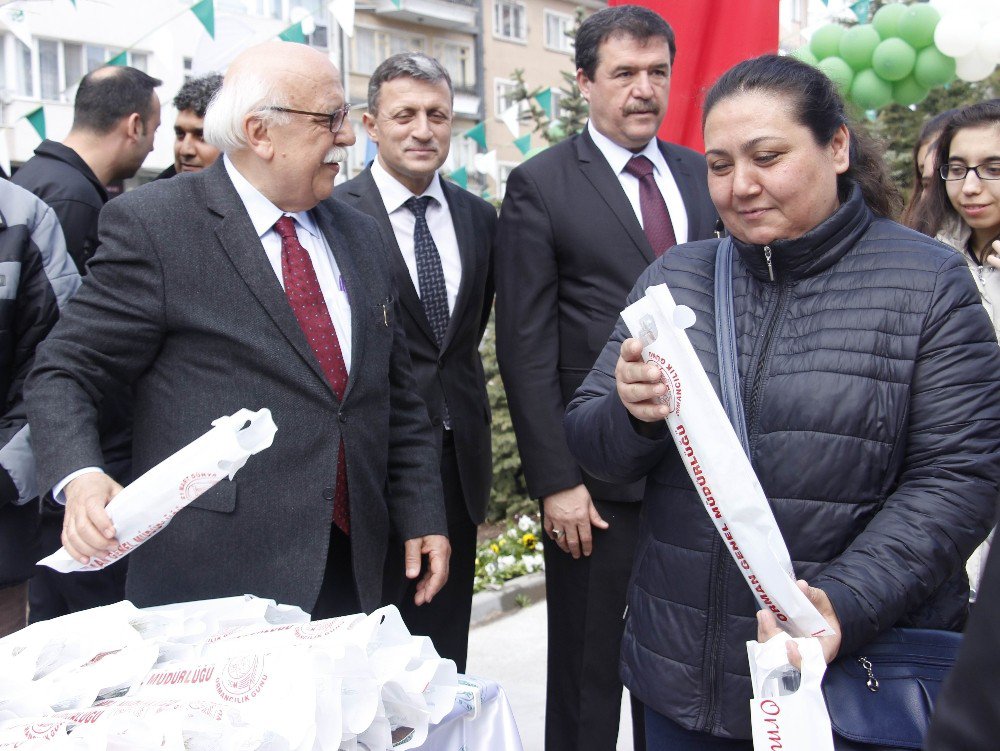 Bakan Avcı, Fidan Ve Satranç Takımı Dağıttı