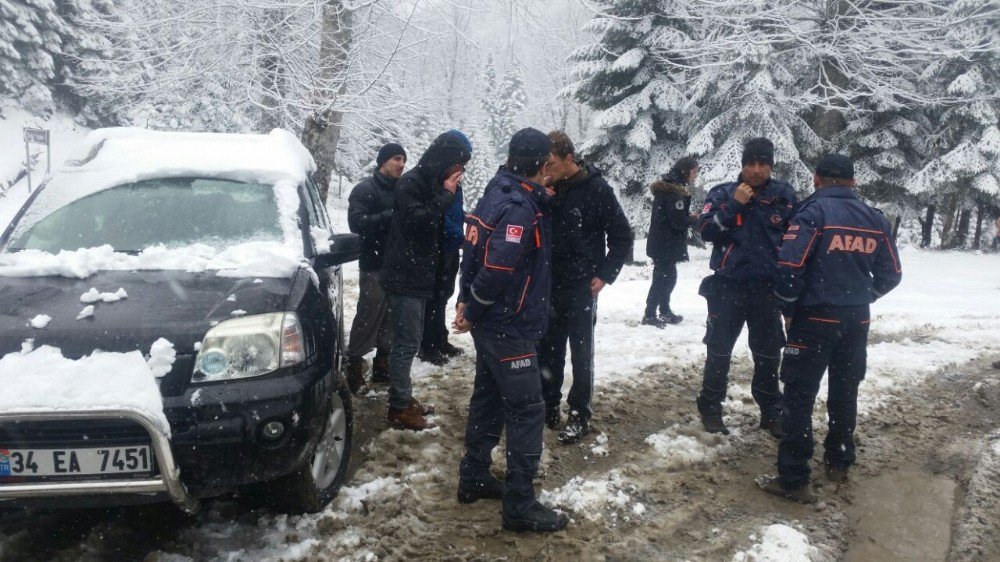 Kamp Yapmak İçin Geldiler Yaylada Mahsur Kaldılar