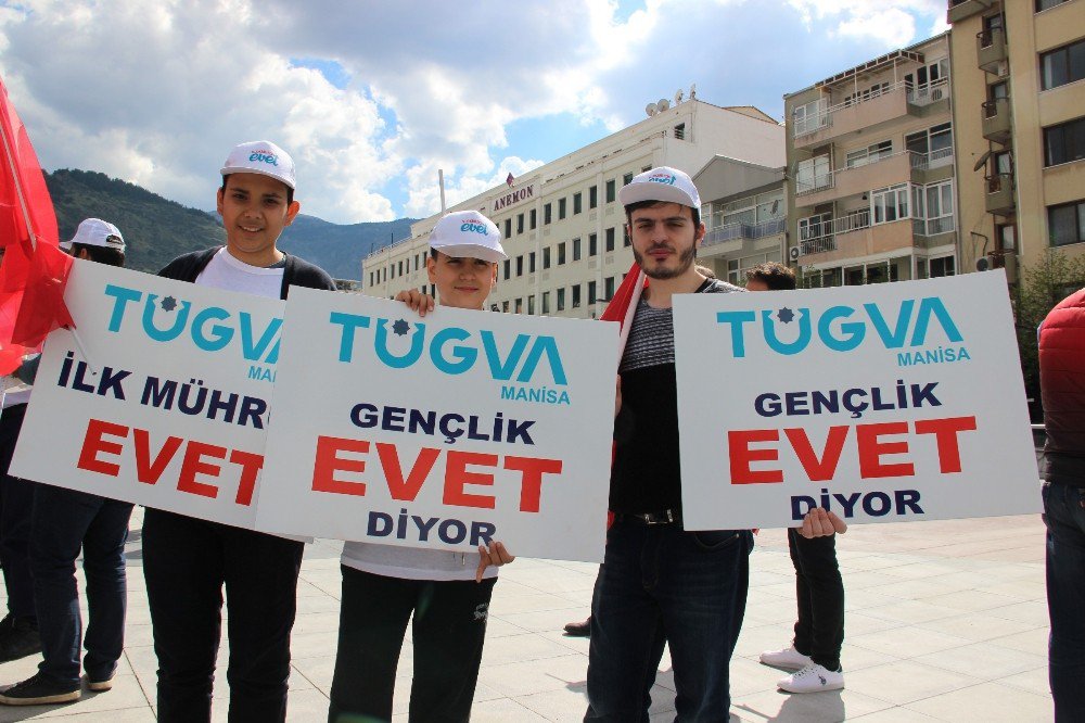 Tügva’dan Gelecek İçin ‘Evet’ Yürüyüşü