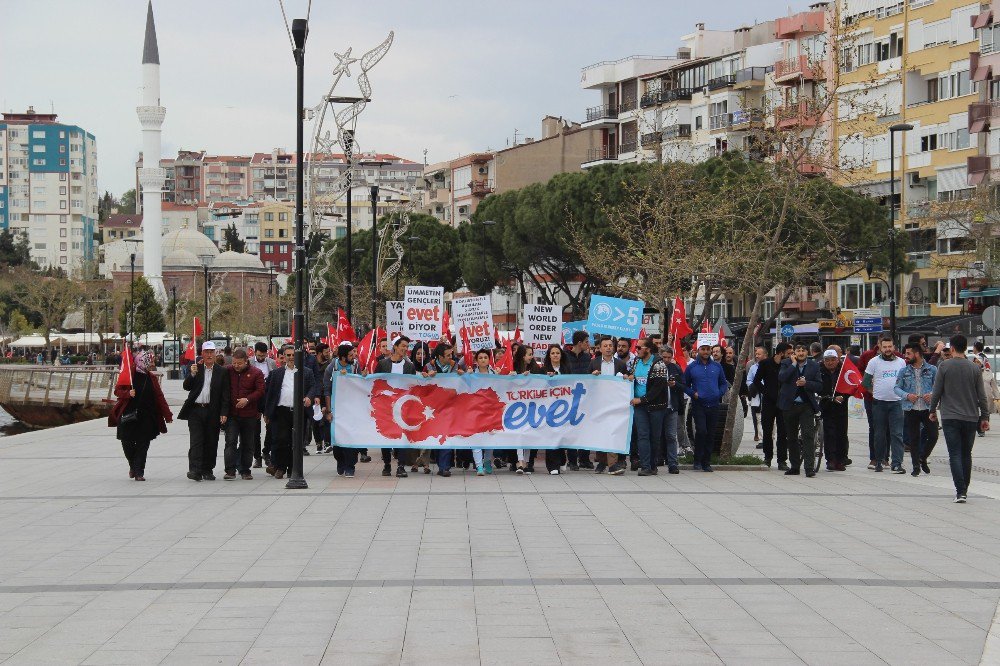 Tügva’dan ‘Türkiye İçin Evet Yürüyüşü’