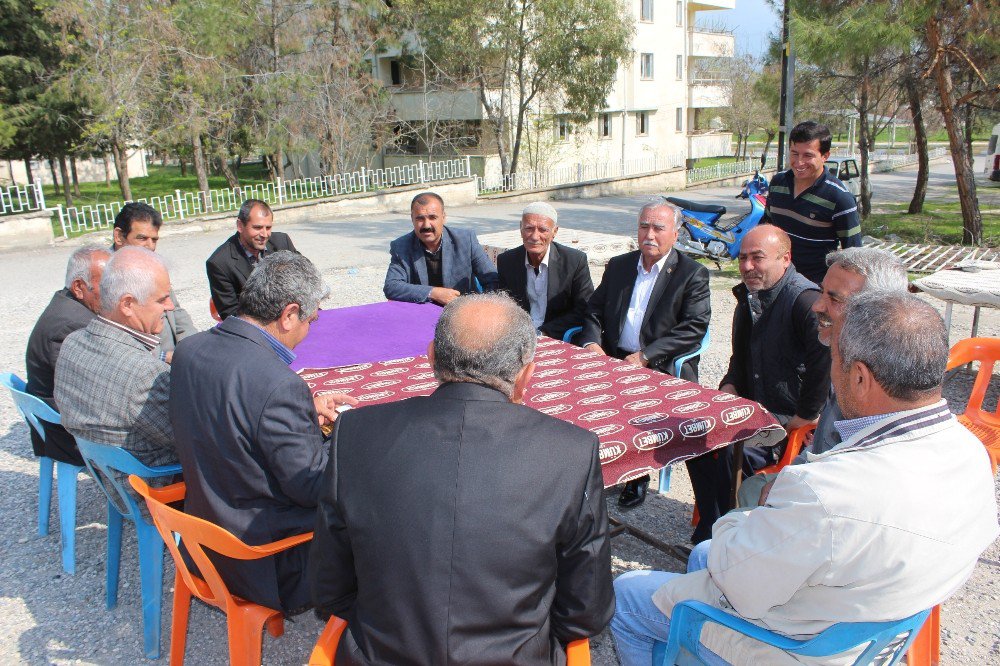 Samsat İlçesinde Referandum Çalışmaları Devam Ediyor