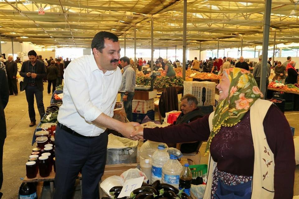 Sümer, Gazipaşa’da Referandum Çalışması Yaptı