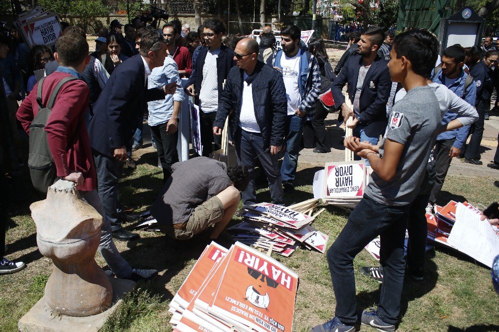 Antalya’da ’Hayır’ Mitingi