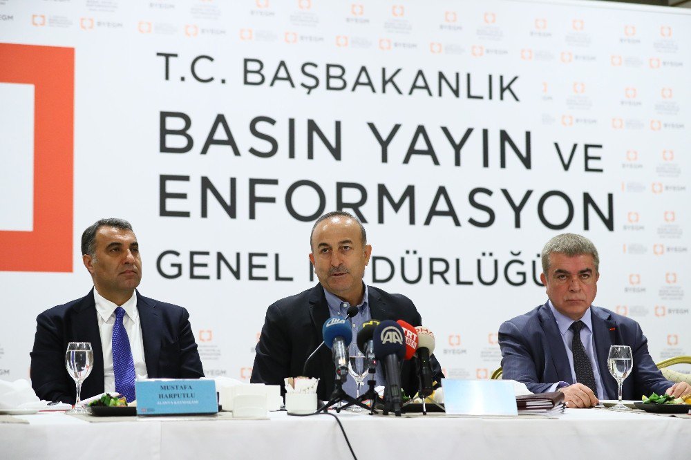 Bakan Çavuşoğlu: "Rusya İle Abd Arasında Ypg’yi Birbirine Kaptırmamak İçin Rekabet Var"