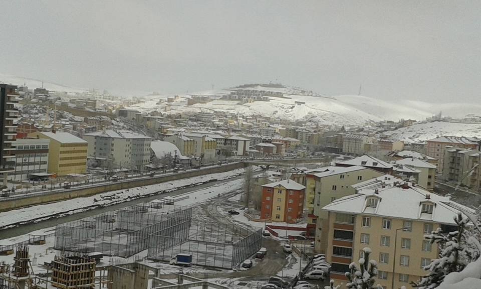 Bayburt Beyaza Büründü