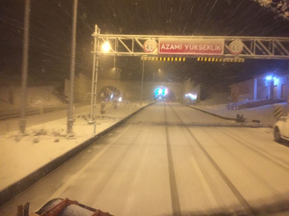 Malatya’da Kar Yağışı Başladı