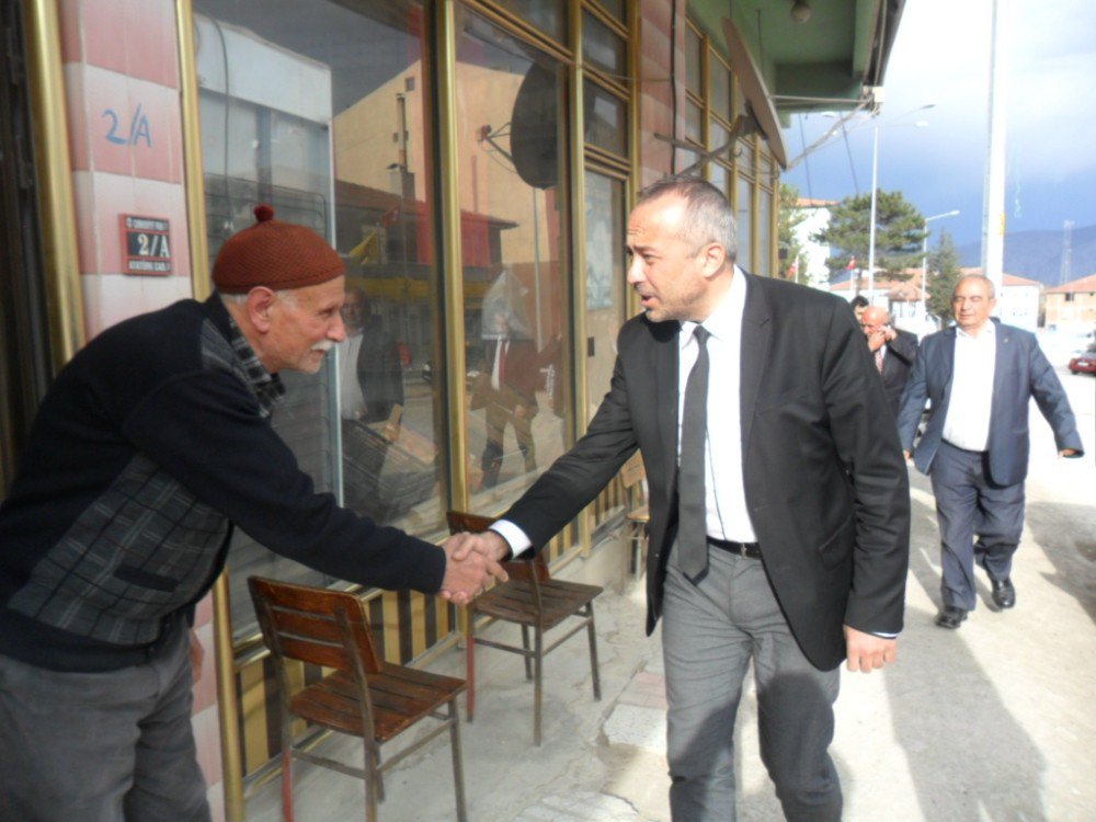 Mhp’den Ortaköy’de Referandum Çalışması