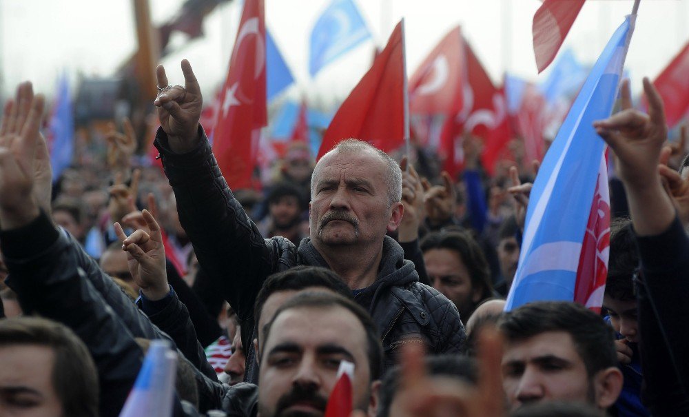 Yenikapı’da Mhp Mitingi Düzenleniyor