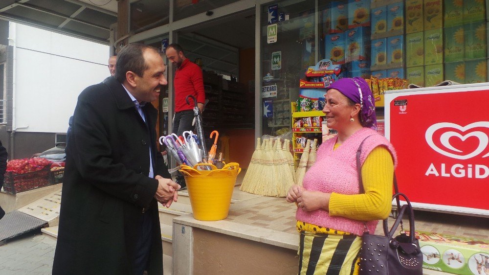 Milletvekili Balta, Ortahisar Ve Düzköy İlçelerinde Referandum Çalışmalarını Sürdürdü