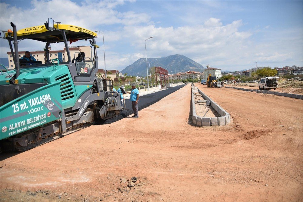 Alanya Oba Mahallesi’ne Yeni Yollar