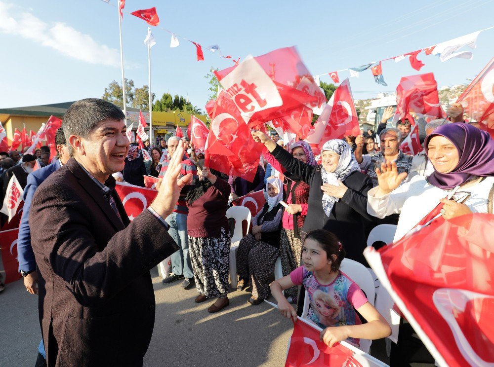 Başkan Türel Kepez’de