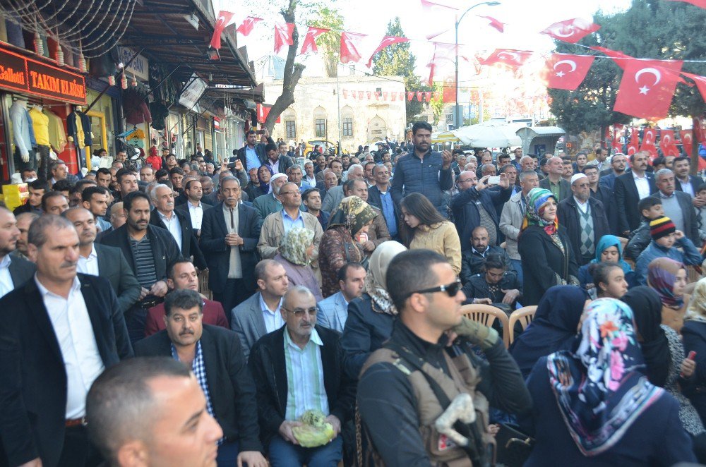 Bakan Faruk Çelik, Rışvan Aşiretinin Mitingine Katıldı