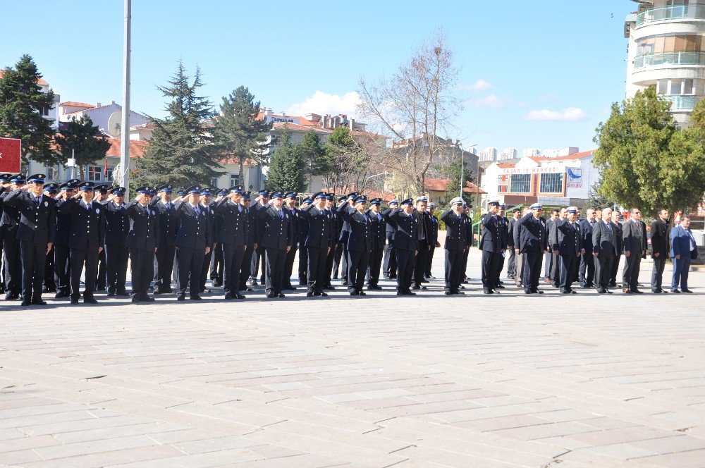 Bozüyük’te Türk Polis Teşkilatının 172. Kuruluş Yıl Dönümü Töreni