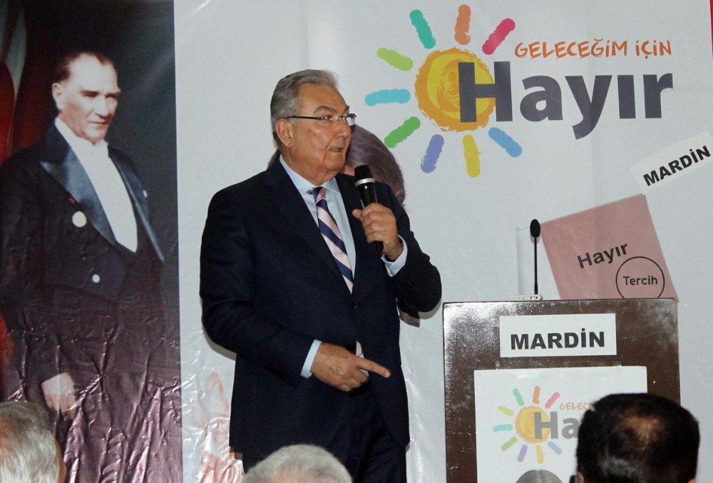 Deniz Baykal: “Hayır Çıkarsa Anadolu’yu İstiladan O Gün Kurtarmış Gibi Sevineceğiz"