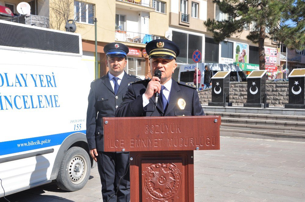 Bozüyük’te Türk Polis Teşkilatının 172. Kuruluş Yıl Dönümü Töreni