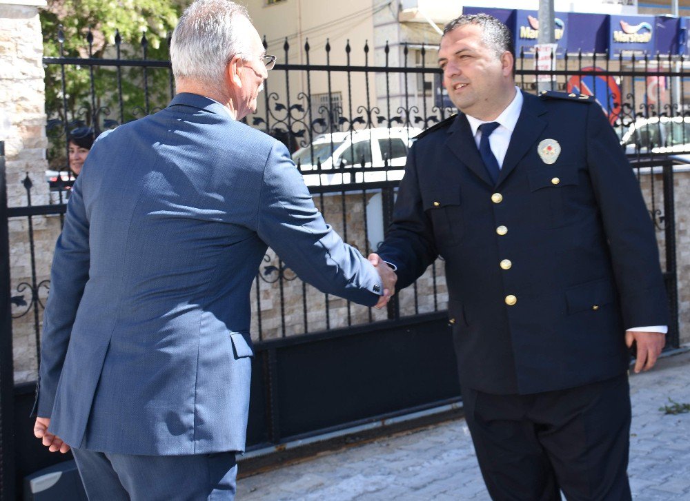 Başkan Kale’den Emniyete Polis Haftası Ziyareti