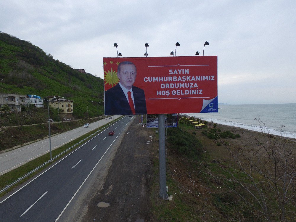 Ordu, Cumhurbaşkanı Erdoğan’ı Bekliyor