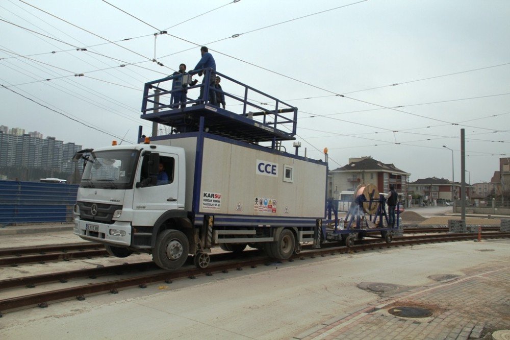 Tramvay Tel Montajında Sona Doğru