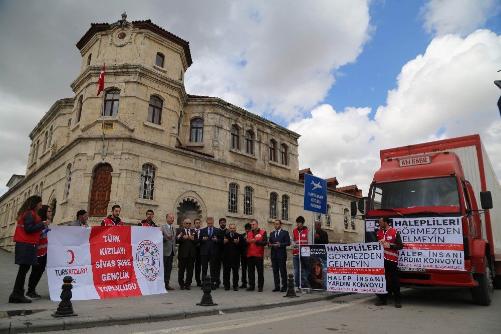 Sivas’tan, İdlib’e Yardım Konvoyu