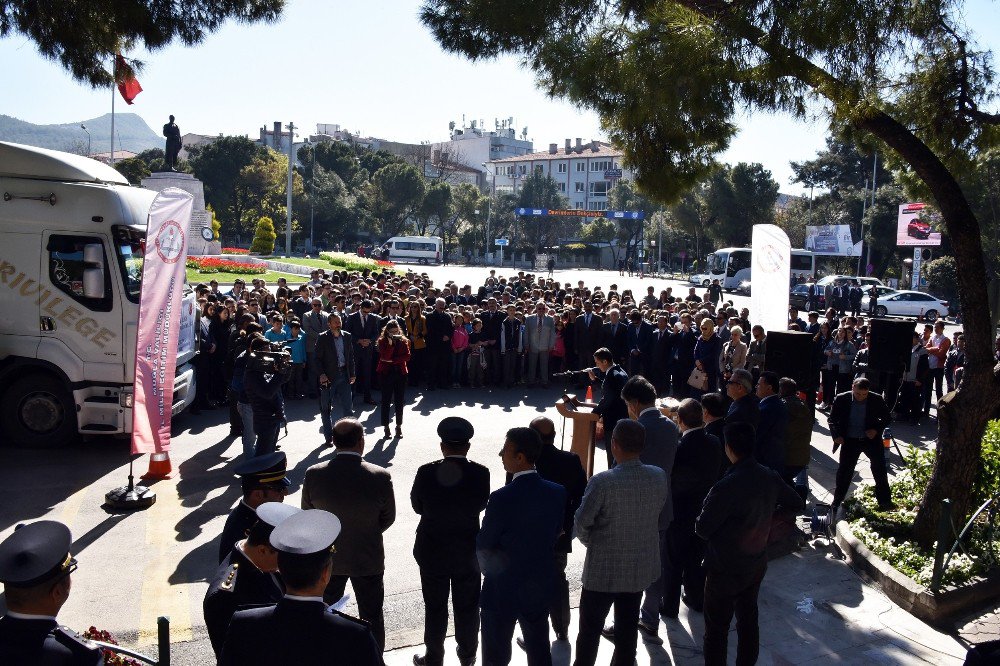 Suriyeli Türkmen Öğrencilere Muğla’dan Kırtasiye Yardımı