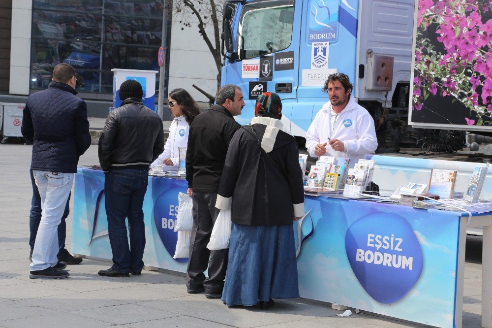 Eşsiz Bodrum Tanıtım Tırı İstanbul’da