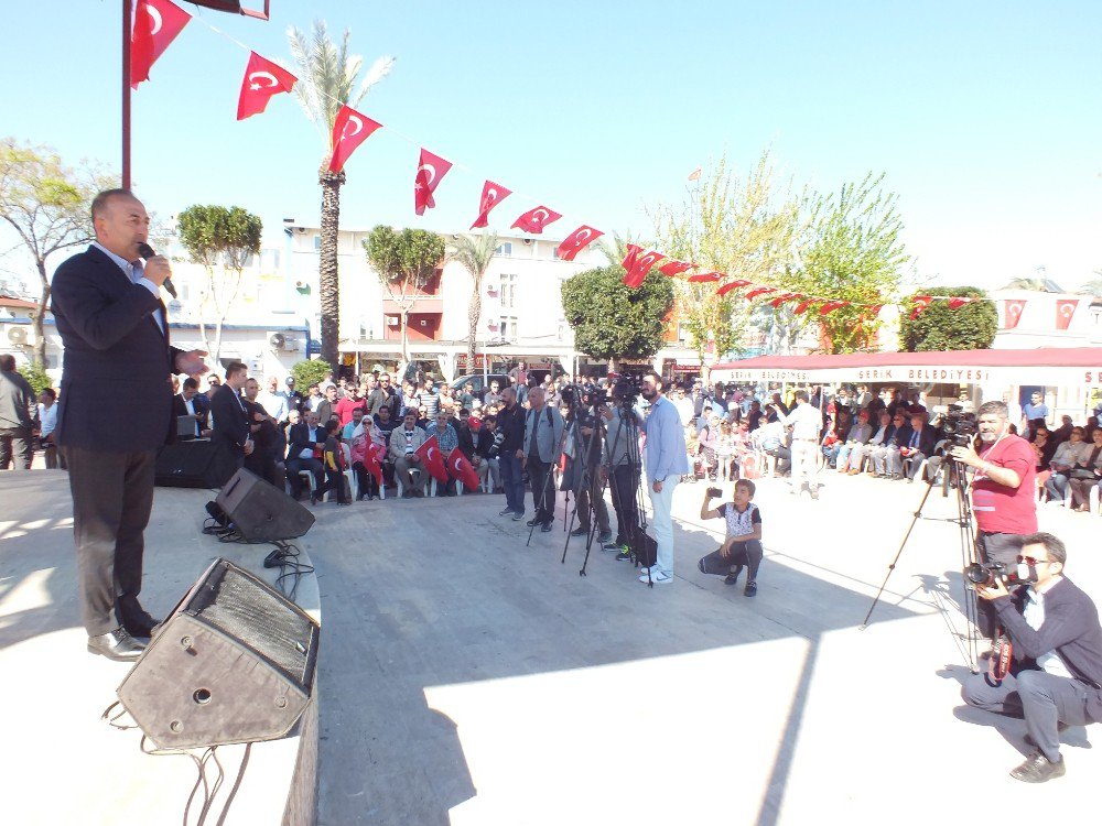 Bakan Çavuşoğlu: "Bunun Kitabını Alparslan Türkeş Yazdı. Biz Bunu Alparslan Türkeş’ten Esinlenerek Yaptık"