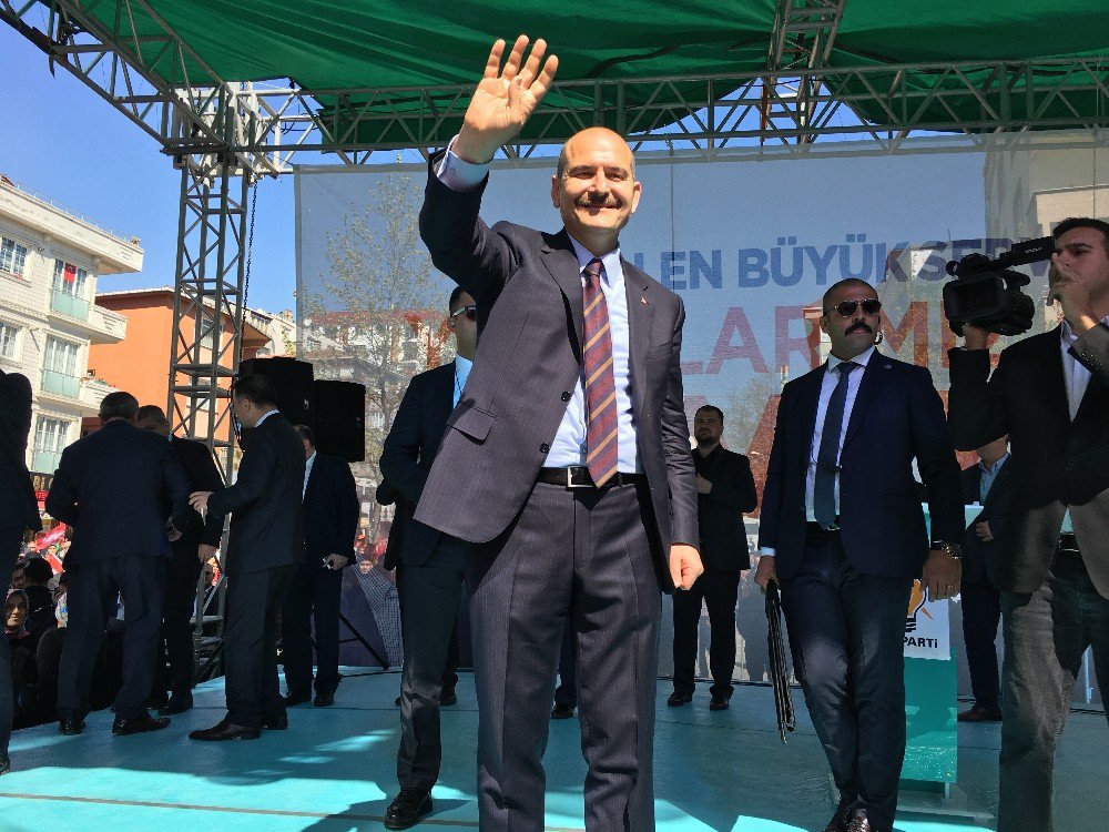 İçişleri Bakanı Süleyman Soylu: “Batı Ve Gelişmiş Ülkelerle Aramızdaki Makası Kapatıyoruz"