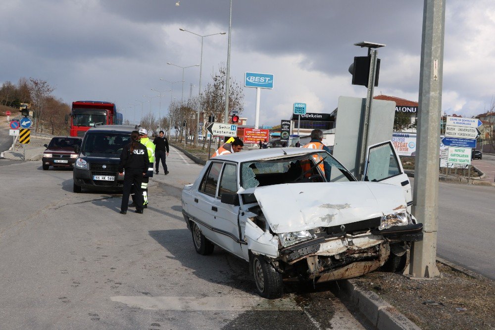 Yozgat’ta İki Ayrı Trafik Kazası: 1 Yaralı