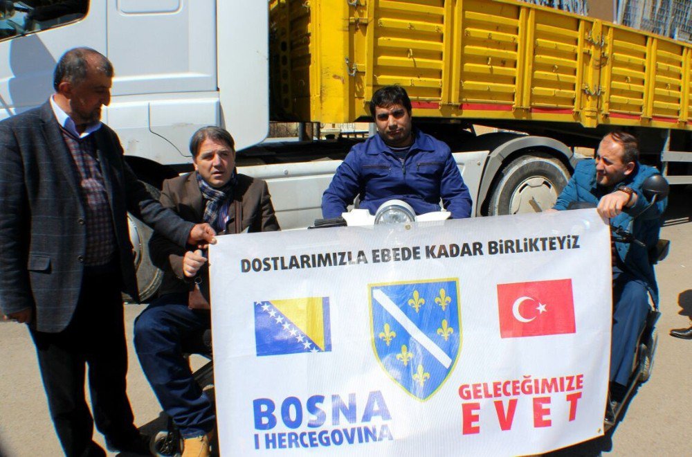 Bosnalı Gazilerden ’Evet’e Destek