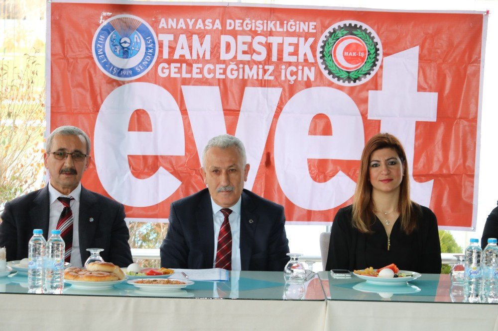 Yozgat’ta Hak-iş Referandum Da ’Evet’ Diyecek