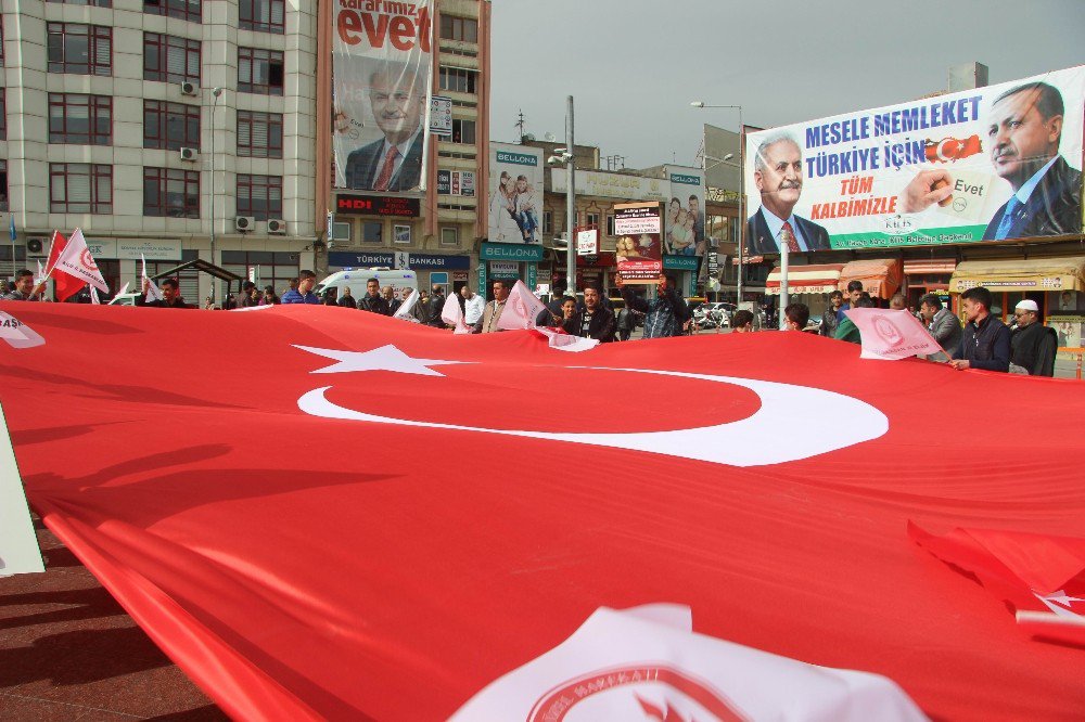 Halk Özel Hareket Kilis Şubesi Referandumda "Evet” Diyeceğini Açıkladı