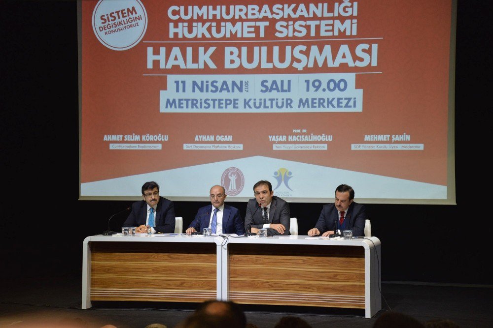 Cumhurbaşkanı Başdanışmanı Köroğlu, Bozüyük’te Cumhurbaşkanlığı Hükümet Sistemini Anlattı