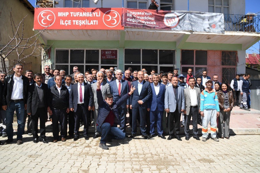 Mhp Adana’dan ‘Evet’ Çıkarması