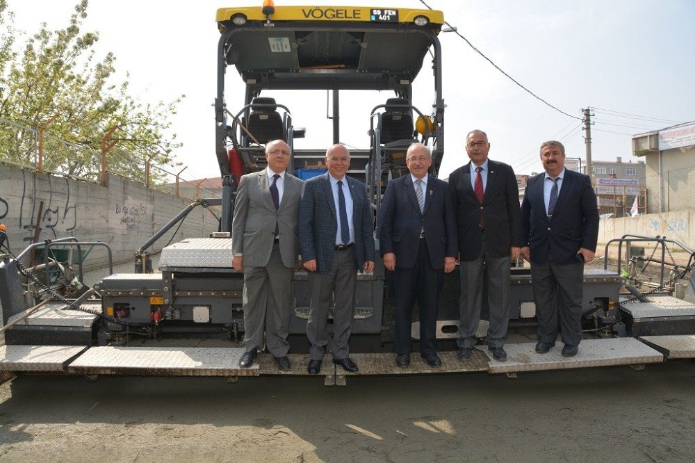 Tekirdağ’da Beton Asfalt Uygulanan İlk Cadde