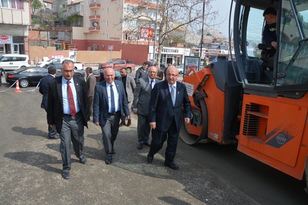 Tekirdağ’da Beton Asfalt Uygulanan İlk Cadde