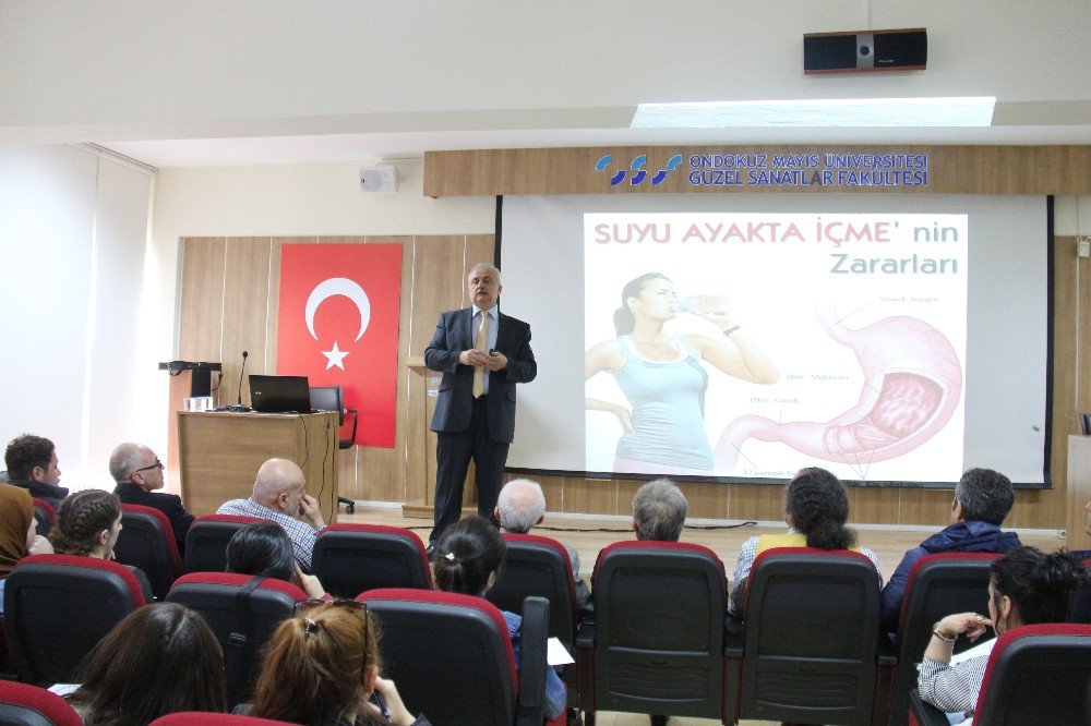 Prof. Dr. Yusuf Demir’den ’Suya Bakış’ Konferansı