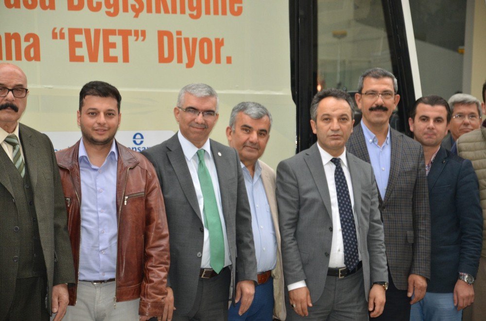 Adana’da Stk’lar “Evet” Diyor