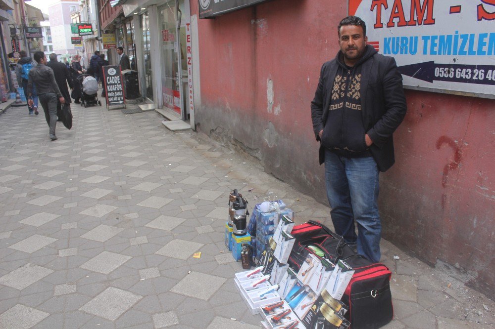 Ağrı’da Şanlıurfalı Seyyar Satıcı