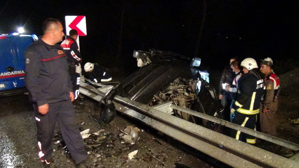 Antalya’da Feci Kaza: 1 Ölü, 1’i Ağır 2 Yaralı