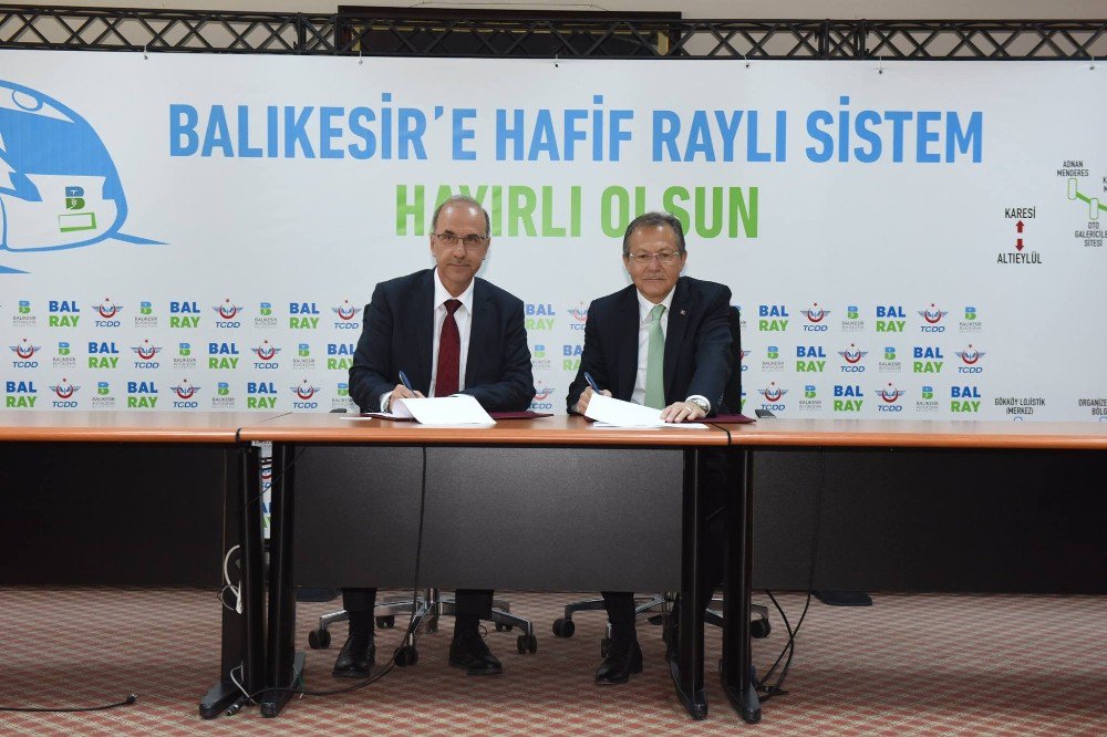 Balıkesir’e Hafif Raylı Sistem İçin İlk Adım Atıldı