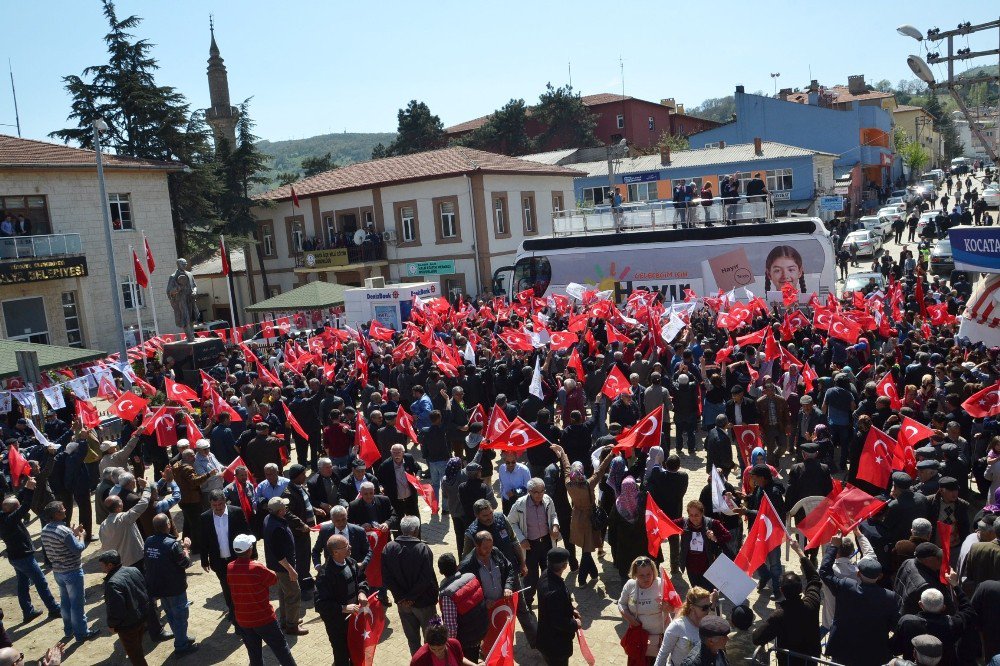 Kılıçdaroğlu’nu Mhp’li Belediye Başkanı Karşıladı