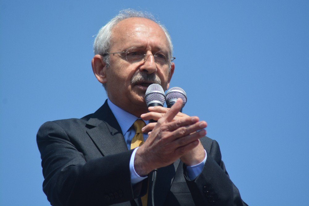 Chp Lideri Kılıçdaroğlu, Gönen’de Halka Seslendi