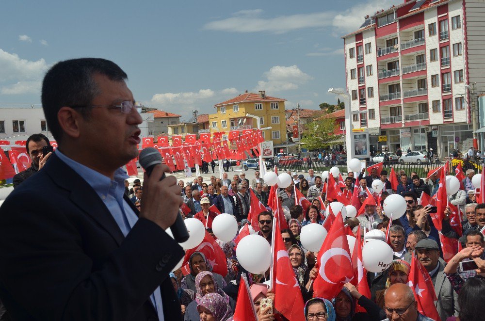 Chp’li Özel: “Hiç Aldanmadık, Kimseyi De Aldatmadık”