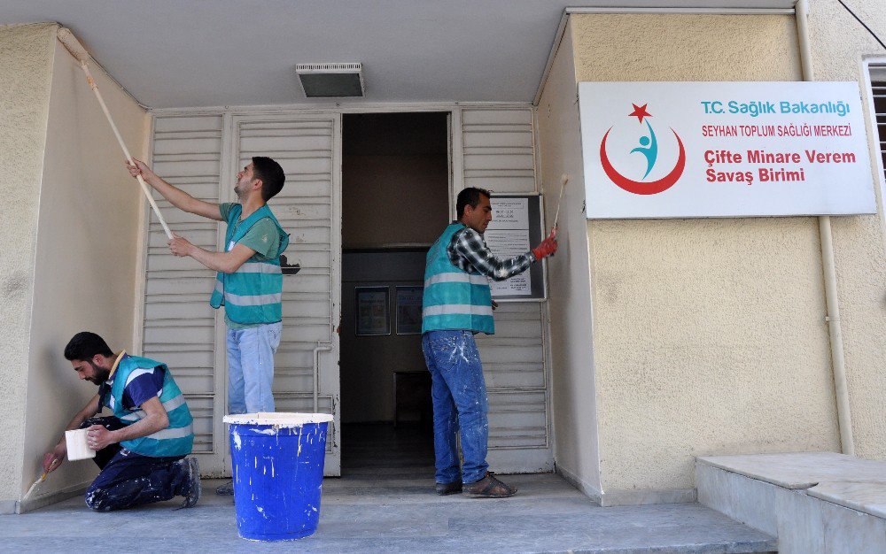 60 Yıllık Verem Savaşı Dispanseri Binasını Hükümlüler Yeniledi