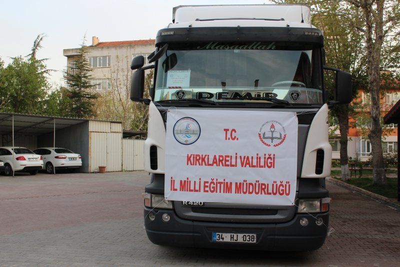 Kırklareli’nden El-bab Bölgesine Yardım