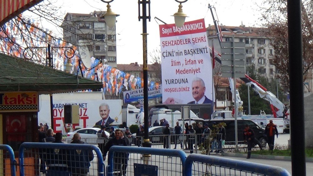 Kütahya Başbakan Binali Yıldırım’ı Bekliyor