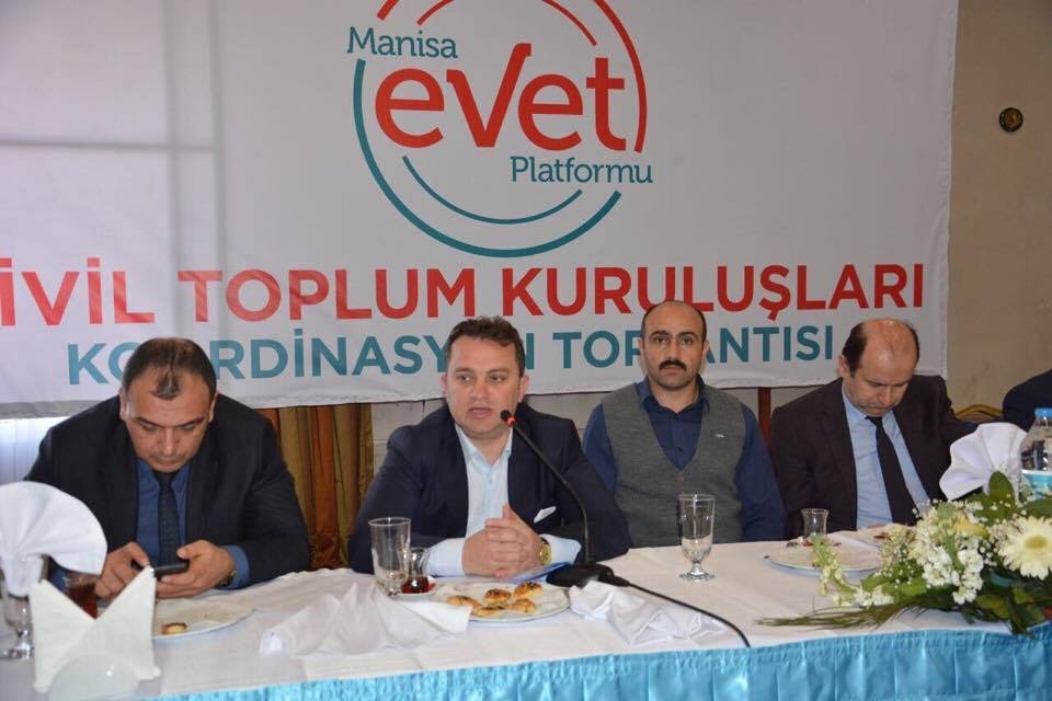 Manisa’da 112 Stk ‘Evet’ İçin Çalışıyor