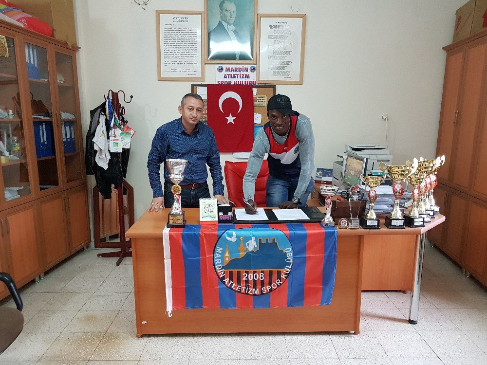 Mardin Atletizm Takımı Nijeryalı Transferle Güçlendirildi