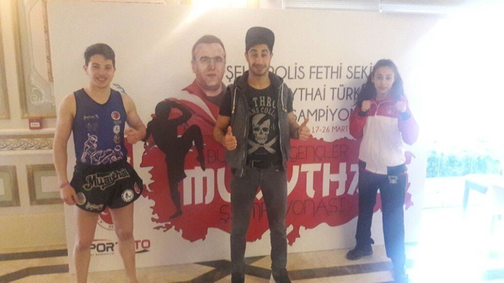 Aydın’dan Muaythai’de Üç Başarı Birden