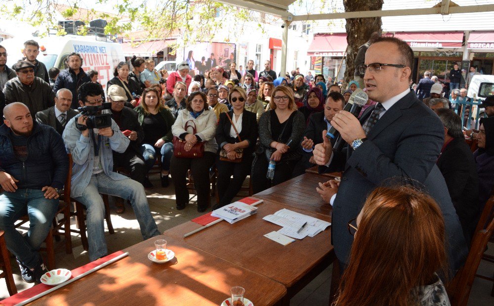 Turan Bozcaada’ya Çıkarma Yaptı